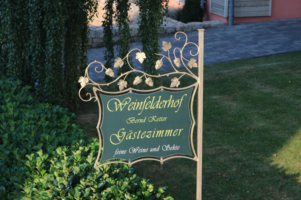 Weinfelderhof Hotell Kröv Exteriör bild